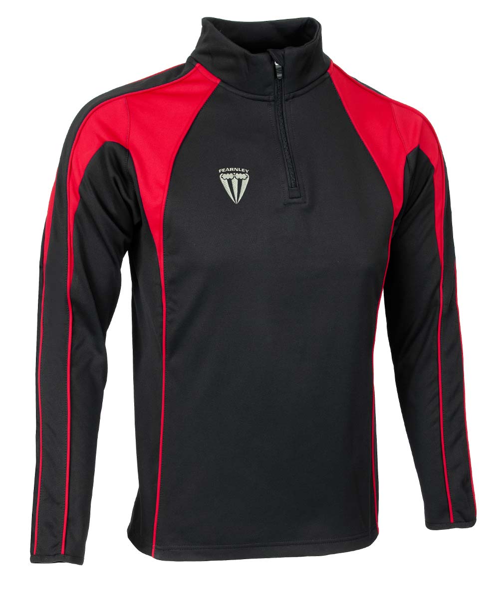 Team Panelled Mid-Layer Top Juniors