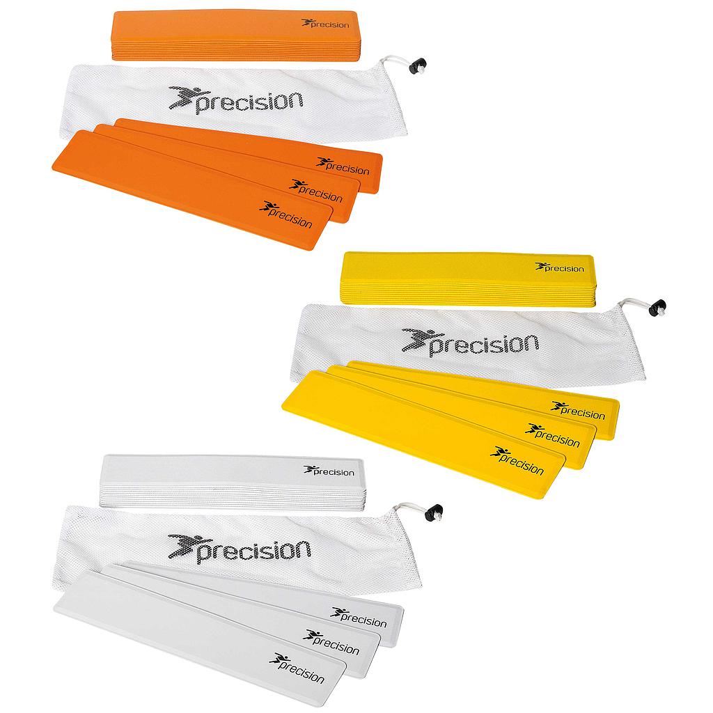 Rectangular Rubber Markers - Pack of 15