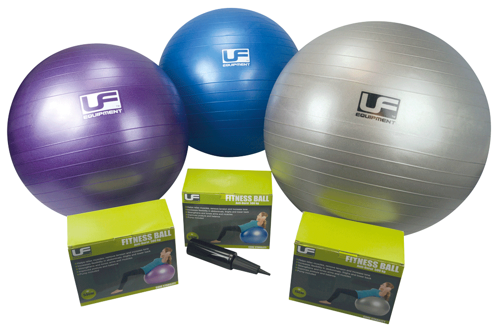 UFE Fitness Ball & Pump 75cm