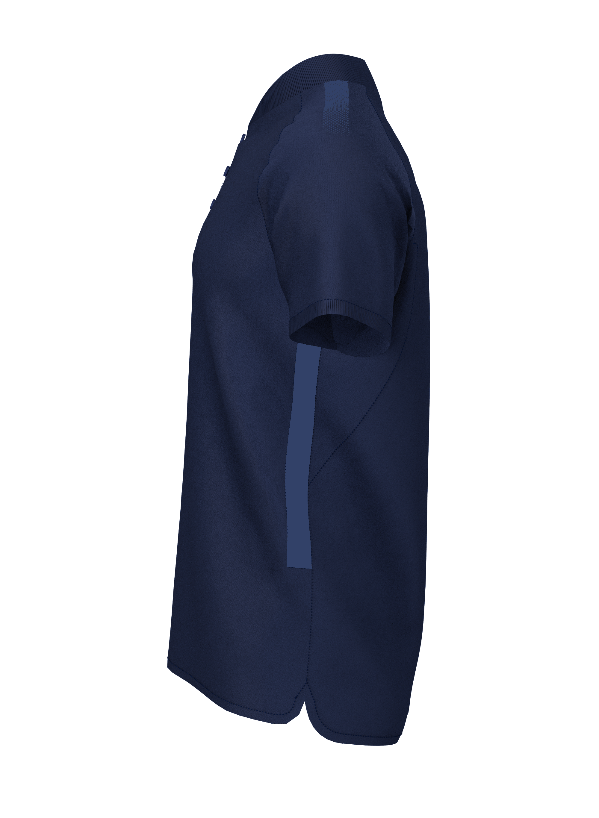Heritage Collarless Polo Shirt Juniors
