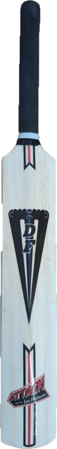 Attack with Ian Botham Signed Bat Miniature