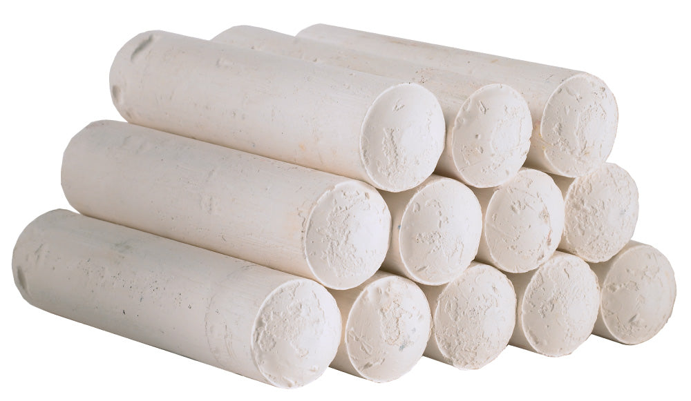 White Chalk Sticks - Pack Of 12