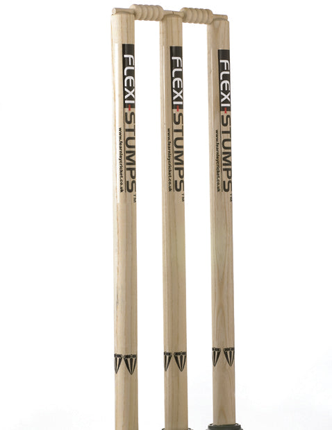 Flexi-Stumps™ Set Of 3 Wooden Stumps Adults